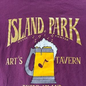 Island Park Civic Center New Jersey Vintage Single Stitch Graphic T-Shirt
